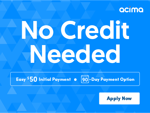 No Credit Needed - Easy $50 initial payment - 90 day patment option - Apply Now